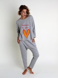 Pijama básico corazón